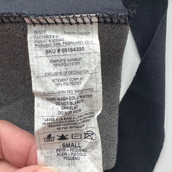 Star Wars Darth Vader Kids Costume Small 4-6 Rubies‎ Child Boy Girl Halloween - Picture 4 of 16